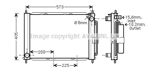 AVA QUALITY COOLING aušintuvo modulis RTM499